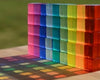 Bauspiel 100 Lucent Cubes Doorzichtige blokken
