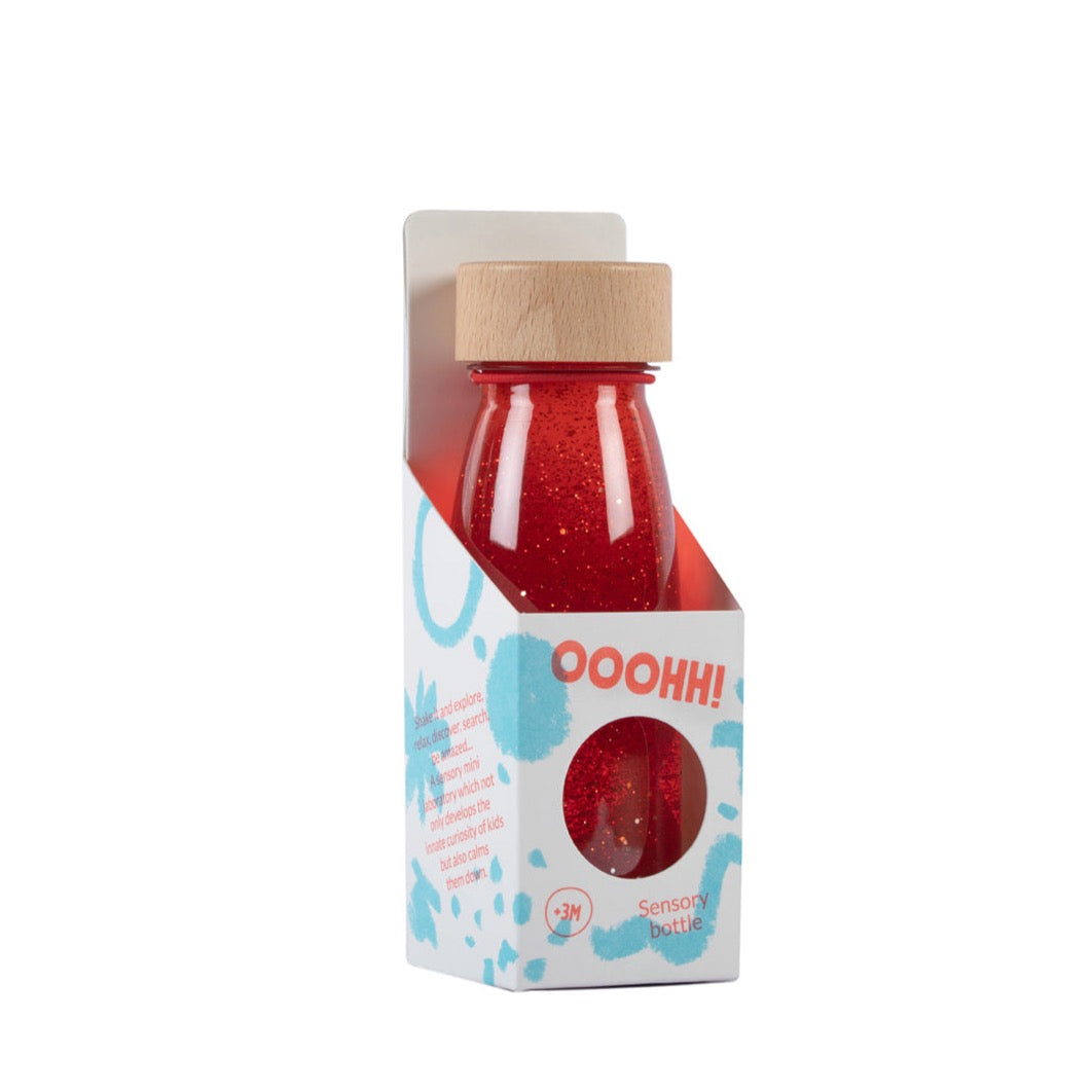 Petit Boum - Sensorische fles - Rood