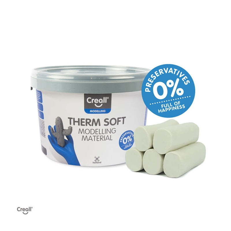 Creall - Therm soft klei - wit 2kg