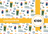 Cadeaubon Kinder Wonderland t.w.v. €10,- €25,- €50,- of €100,-