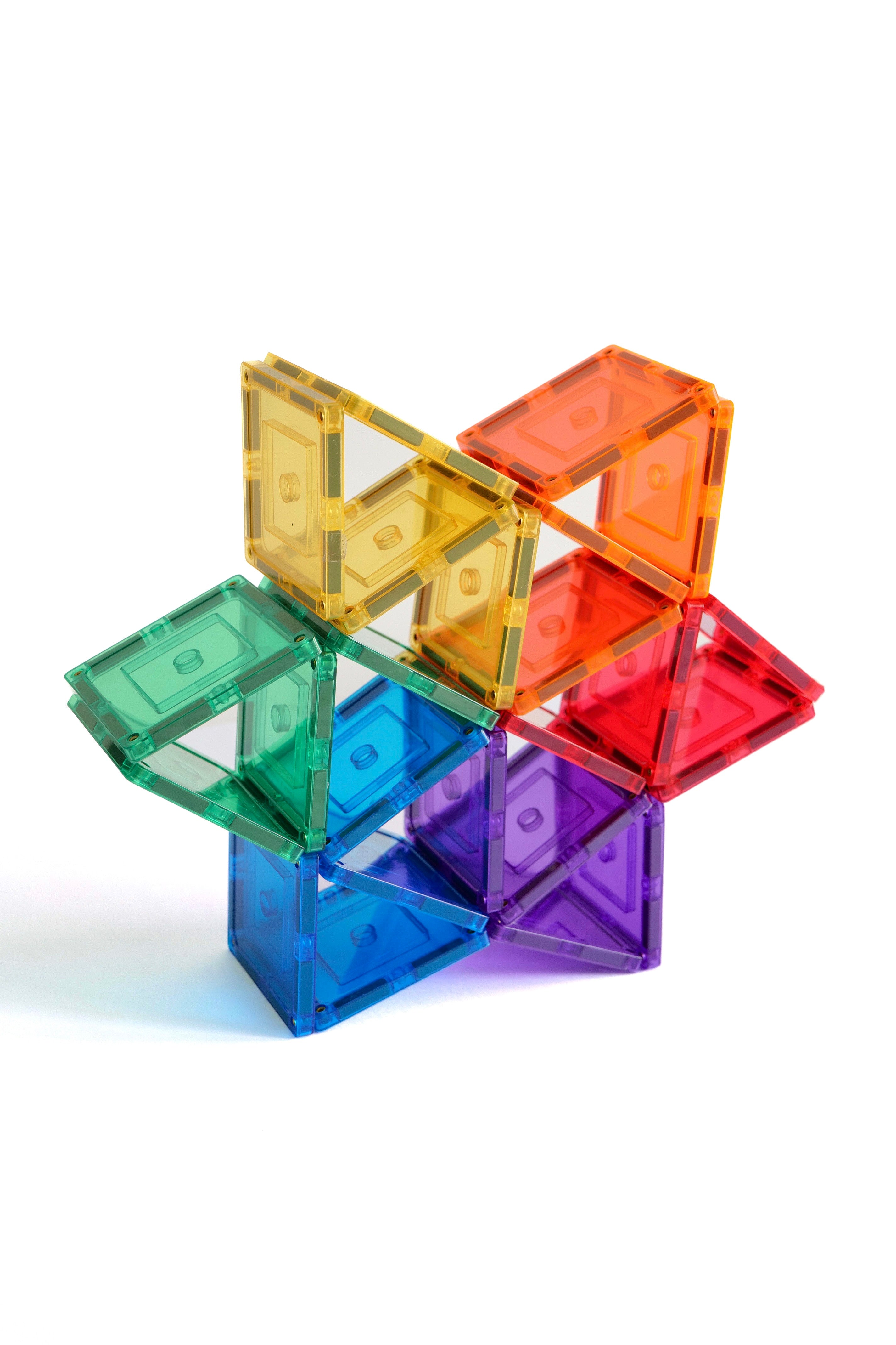 Learn And Grow - Magnetisch constructiespeelgoed Square Pack - 36 stuks