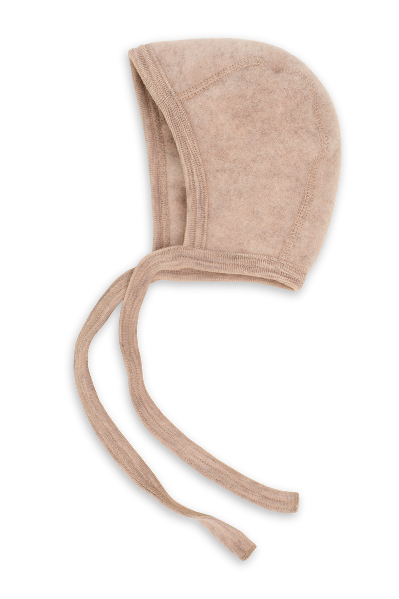 Écharpe Polaire Mérinos Enfant Engel Natur - 100% Laine Biologique KbT Cannelle Chinée 80x20 Cm