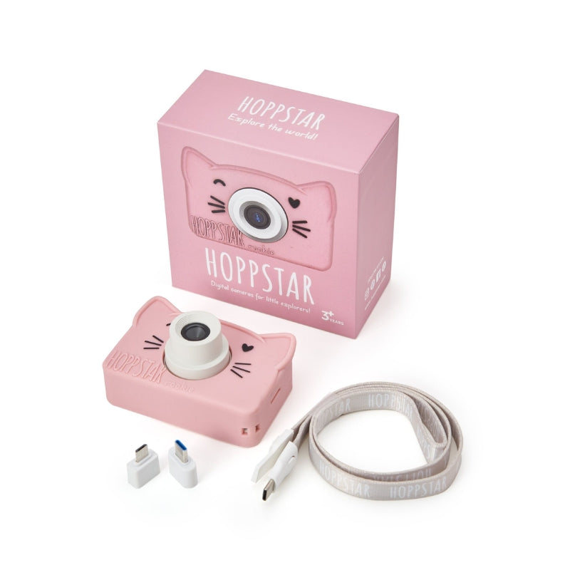 Hoppstar - Rookie - digitale foto- en videocamera voor kinderen - Blush