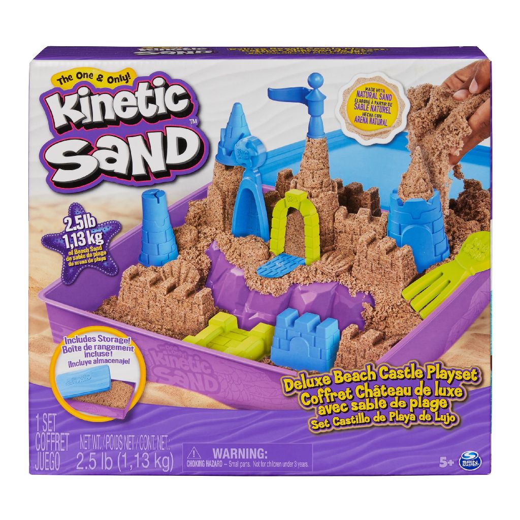 Relevant Play - Kinetisch zand - kasteel set - 1130 gr