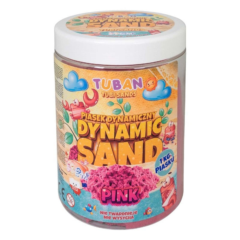 Tuban - kinetisch zand roze 1 kg