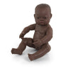 Pop Afrikaanse jongen (baby, 40 cm) - Miniland
