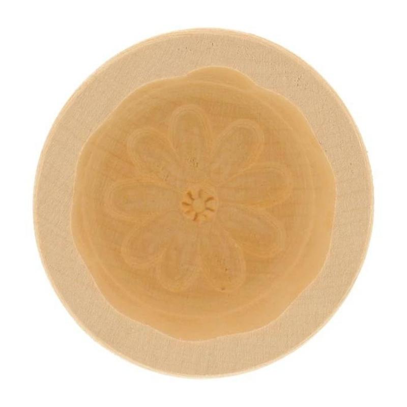 Sensorische houten zandvorm Roos (8 cm)