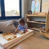 Montessori speelgoed kast (73 cm hoog)