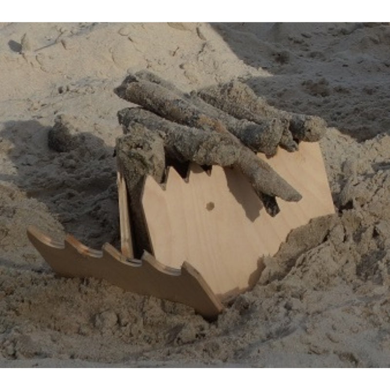 Set zandkammen (voor buiten) 5 stuks - Speelbelovend