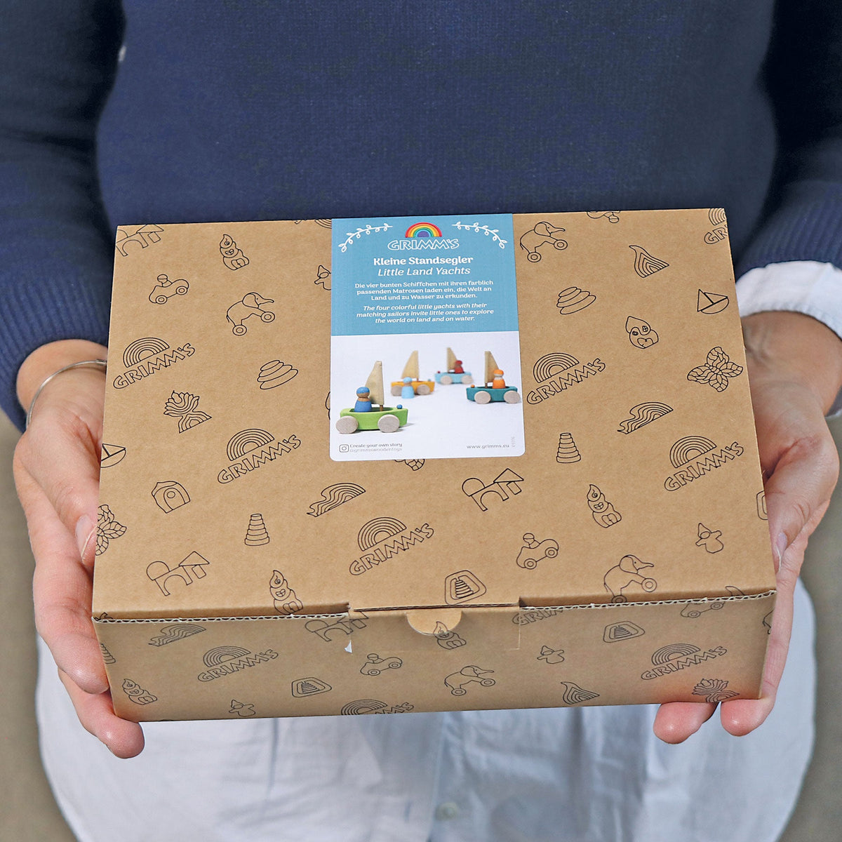 Grimm's - Kleine Strandzeilbootjes met Matrozen