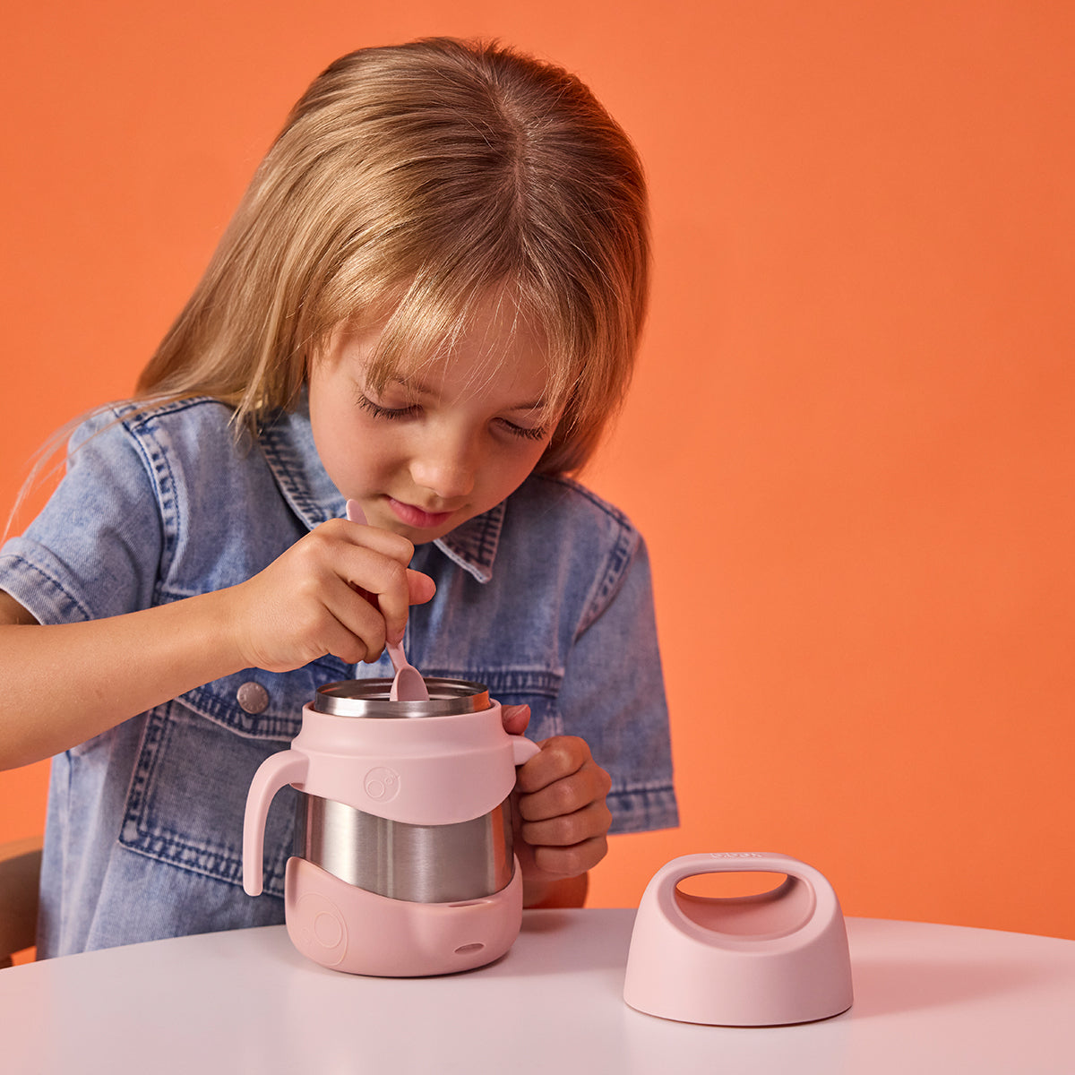 b.box - Geïsoleerde lunchpot blush crush