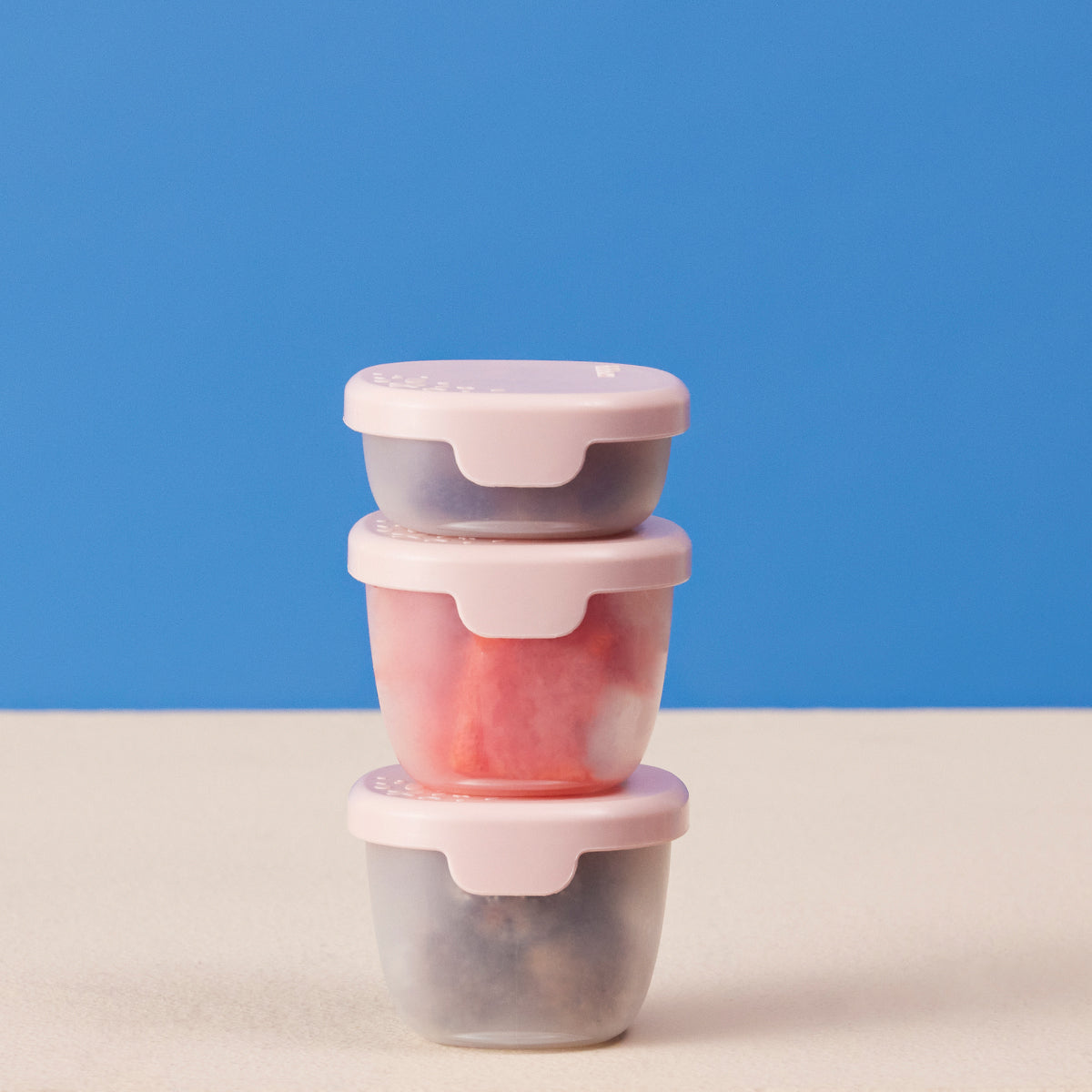 b.box - Snackbakjes set 3 stuks berry