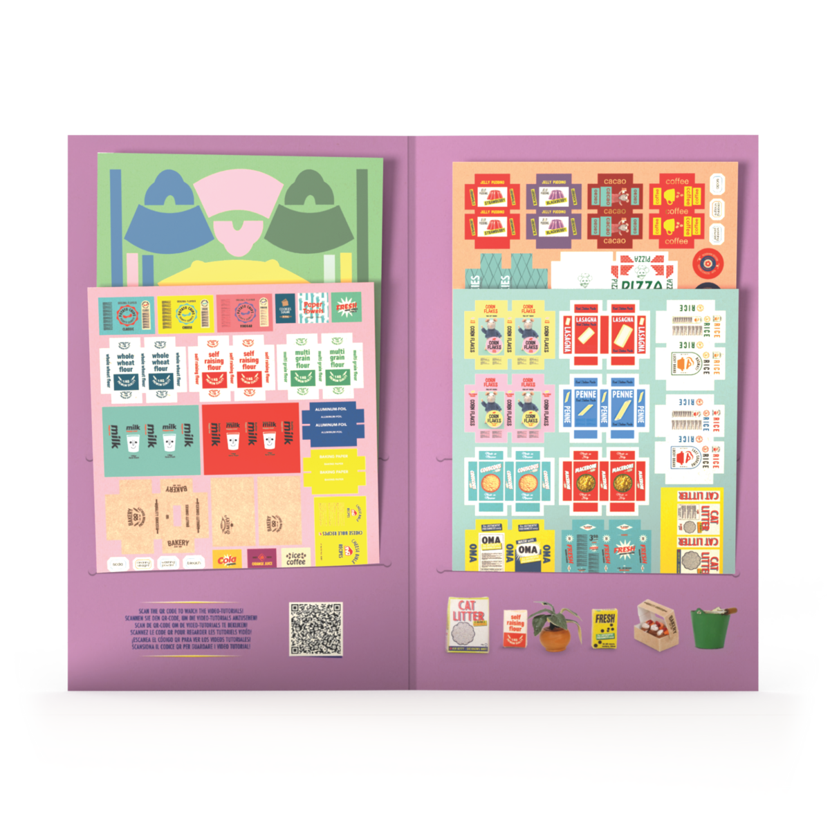 Het Muizenhuis Decoratievellen - Keuken