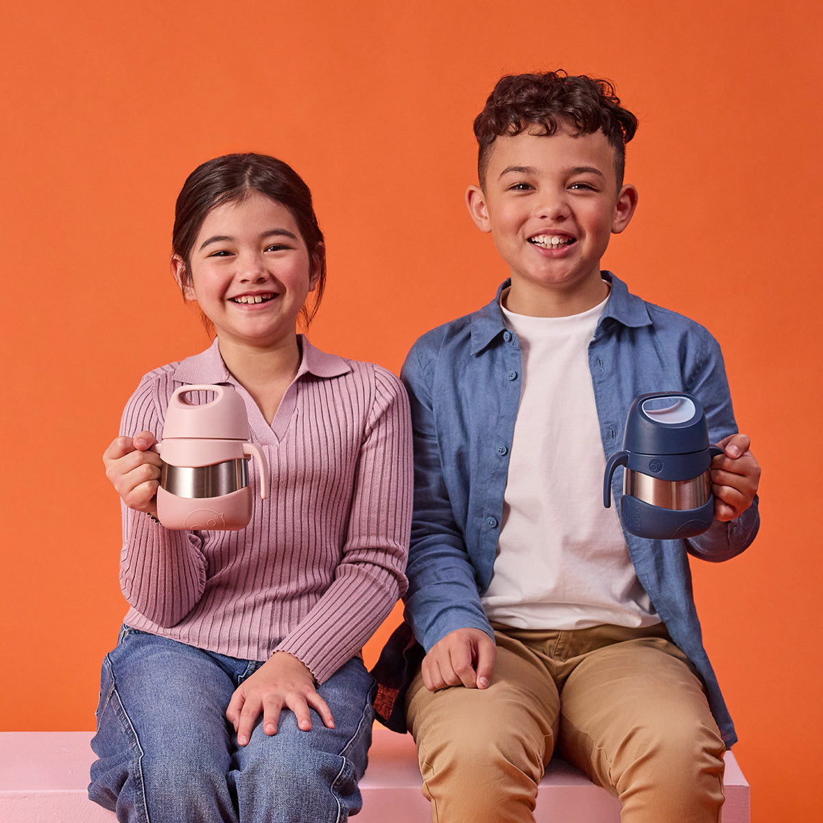 b.box - Geïsoleerde lunchpot blush crush