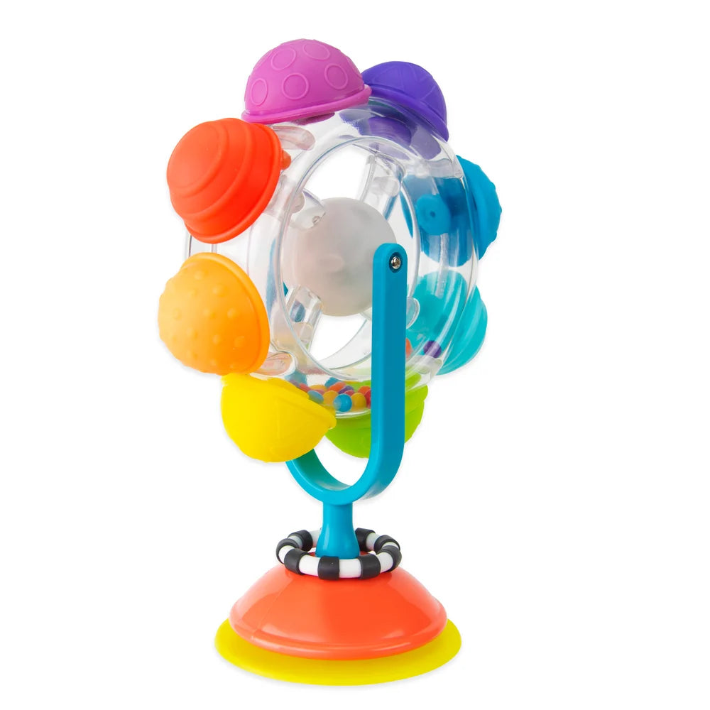 Sassy - Light Up Rainbow Reel - Sensorisch babyspeelgoed