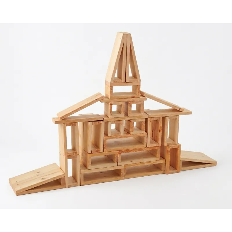 Cosy - Mini Houten Bouwblokken Columbia Set voor Buiten