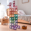 CONNETIX - Pastel Ball Run Pack knikkerbaan 106 stuks - magnetisch constructiespeelgoed