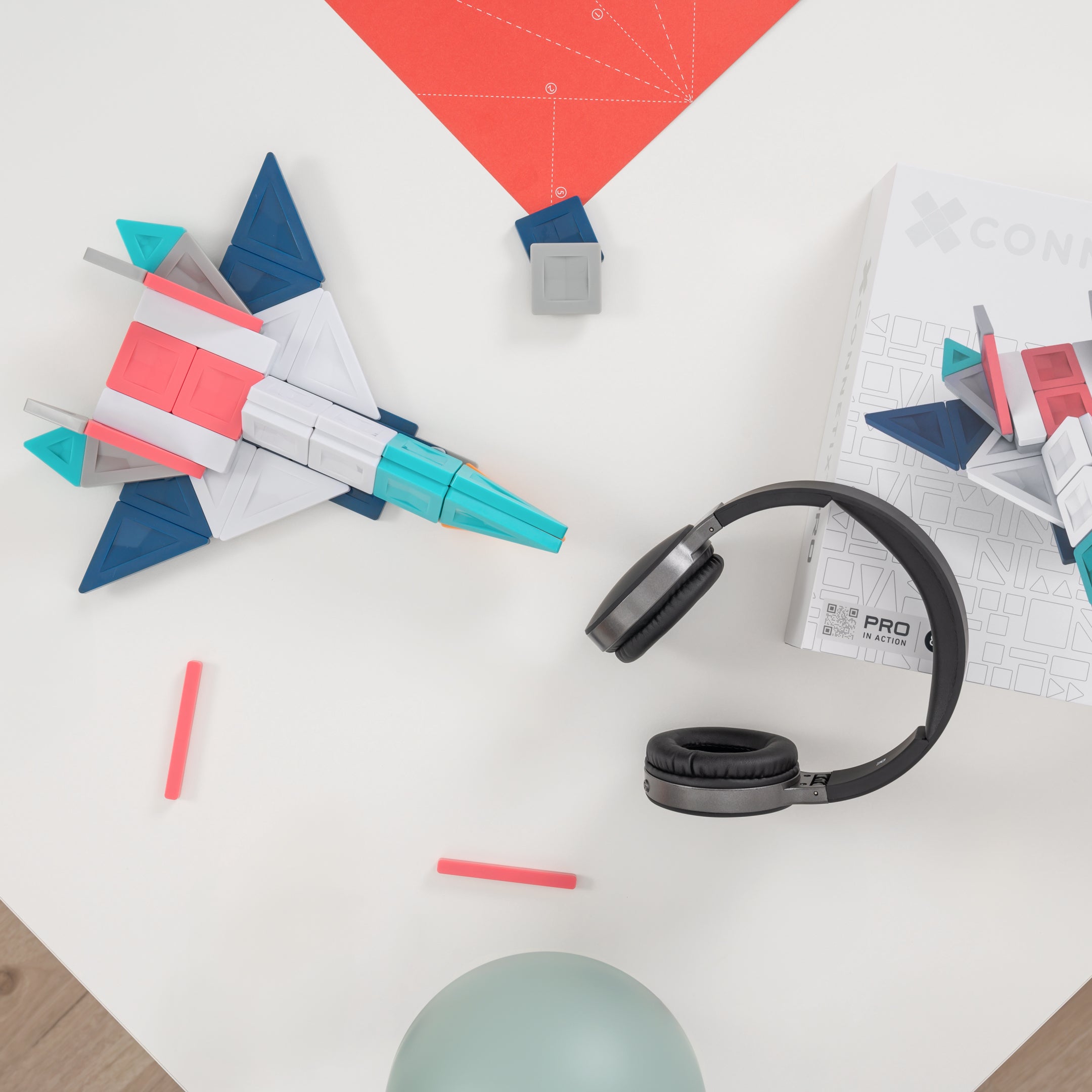 CONNETIX PRO - Constructor Set 70psc - magnetisch constructiespeelgoed