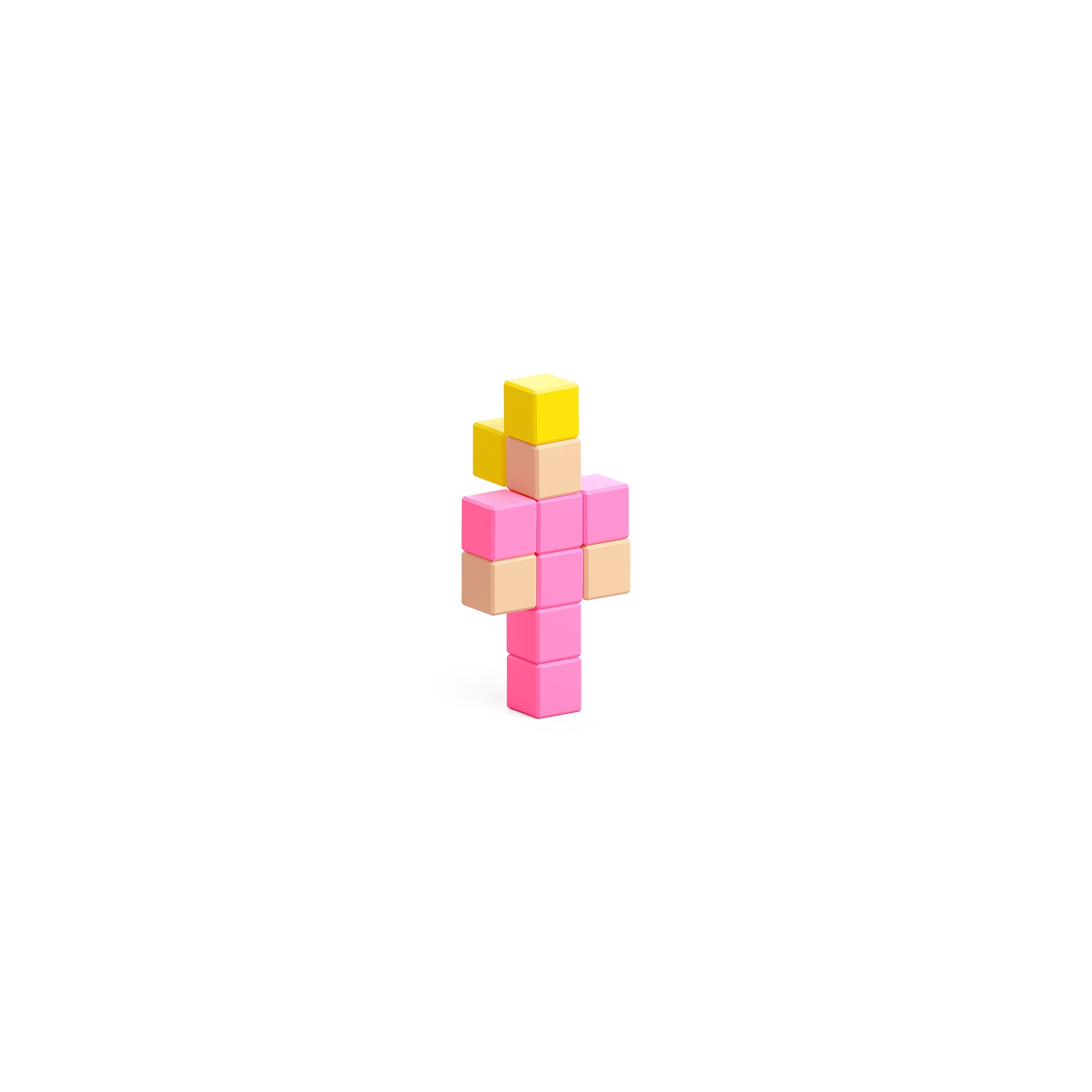 Pixio - Surprise Display Box - 16 boxen met 16 magneetblokjes