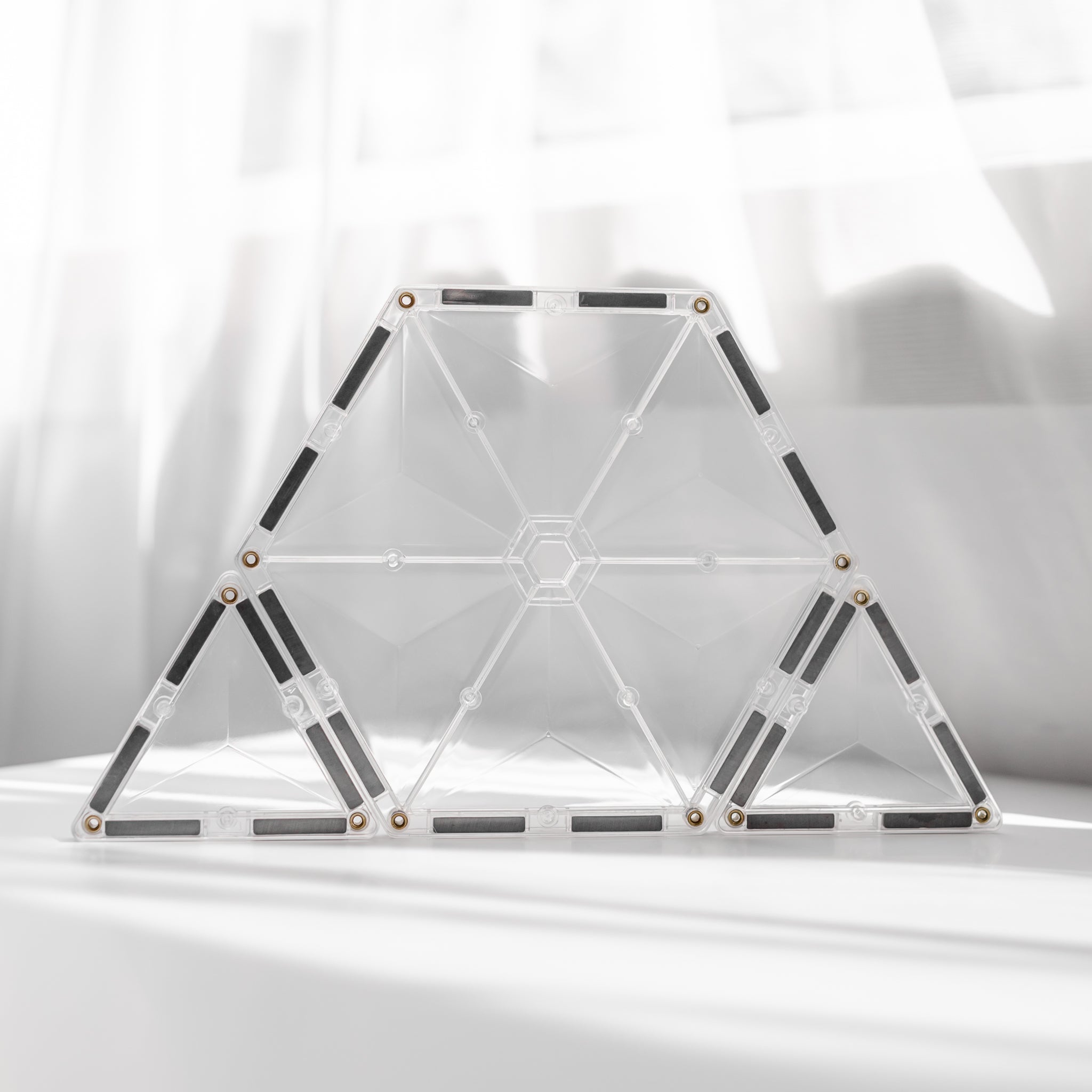 CONNETIX - Starter Clear Pack 34 stuks - magnetisch constructiespeelgoed