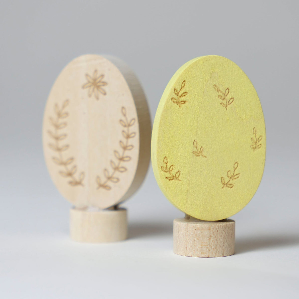 Grimm's - Paaseieren Duo Ornament – decoratiesteker set van 2