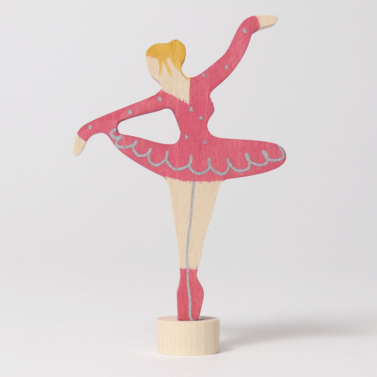 Grimm's - Decoratiefiguur Ballerina Robijnrood