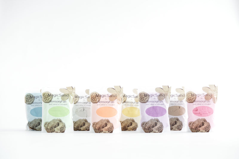 MagicSand Kinetisch Zand Potje 100 ml — Geel