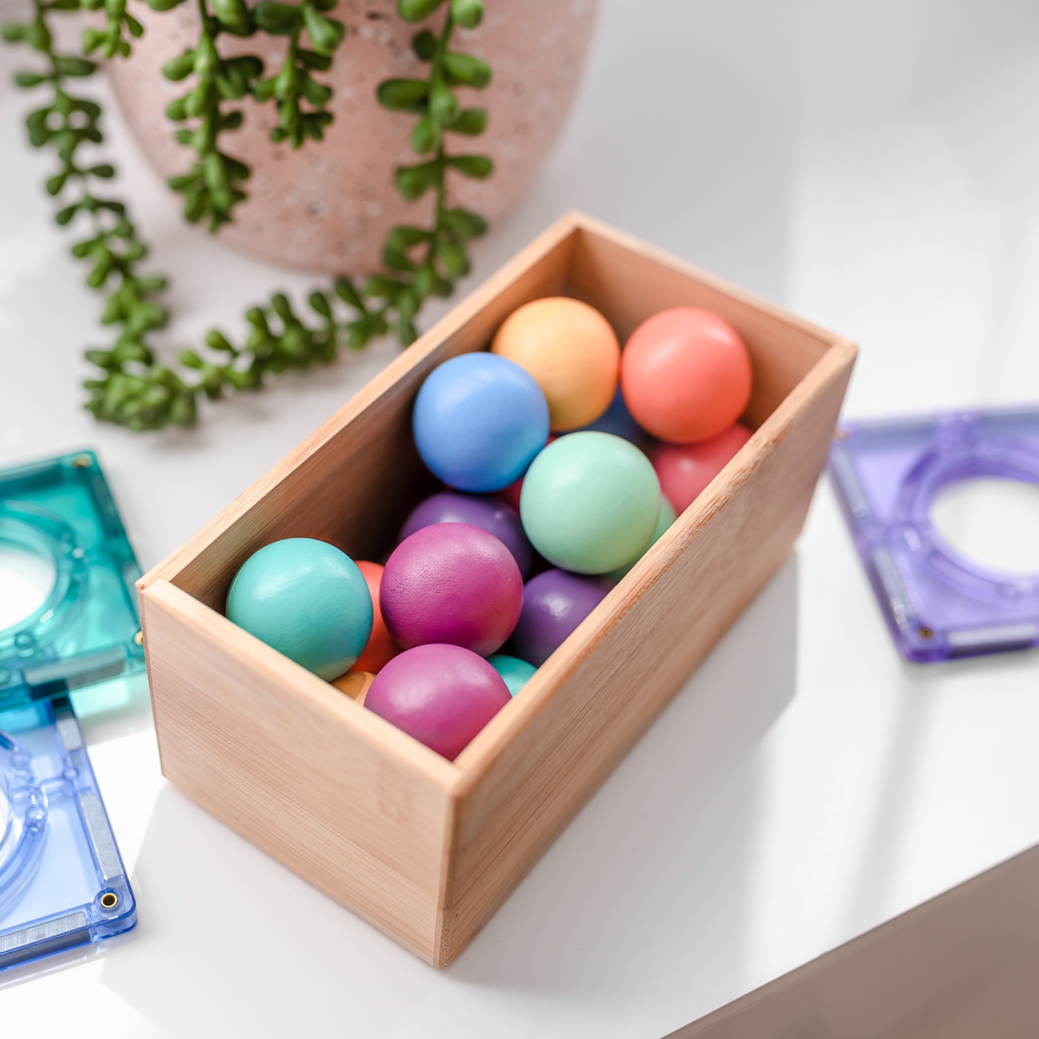 CONNETIX - 16 Reserve ballen voor Ball Run Pastel