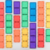 CONNETIX - Rainbow Rectangle Pack 18 stuks - magnetisch constructiespeelgoed