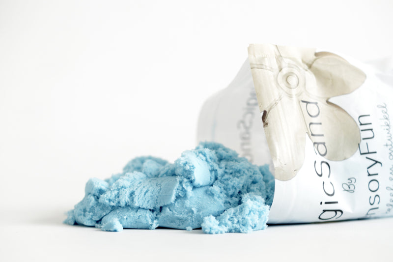 MagicSand Kinetisch Zand Potje 100 ml — Blauw