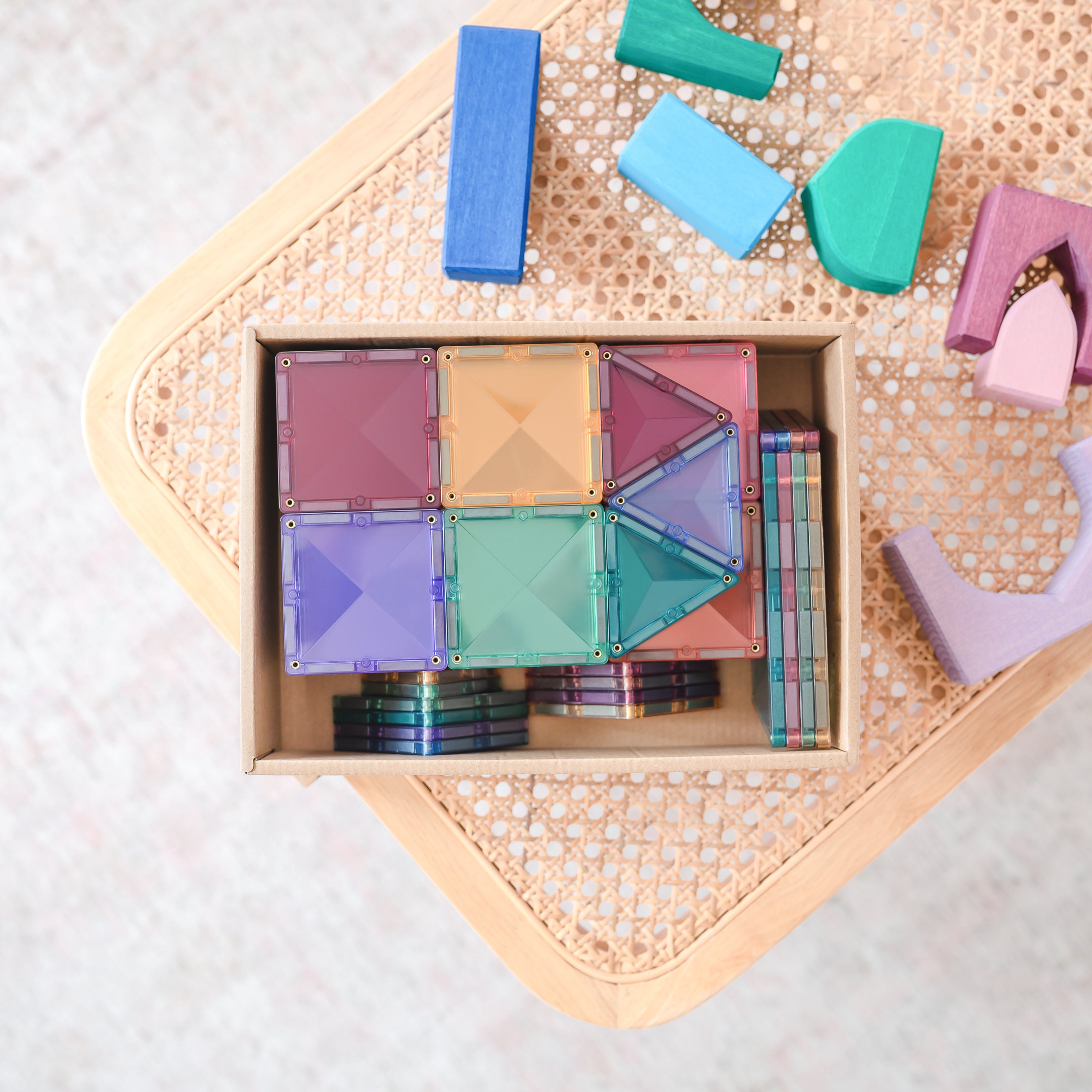 CONNETIX - Pastel Starter Pack 64 stuks - magnetisch constructiespeelgoed