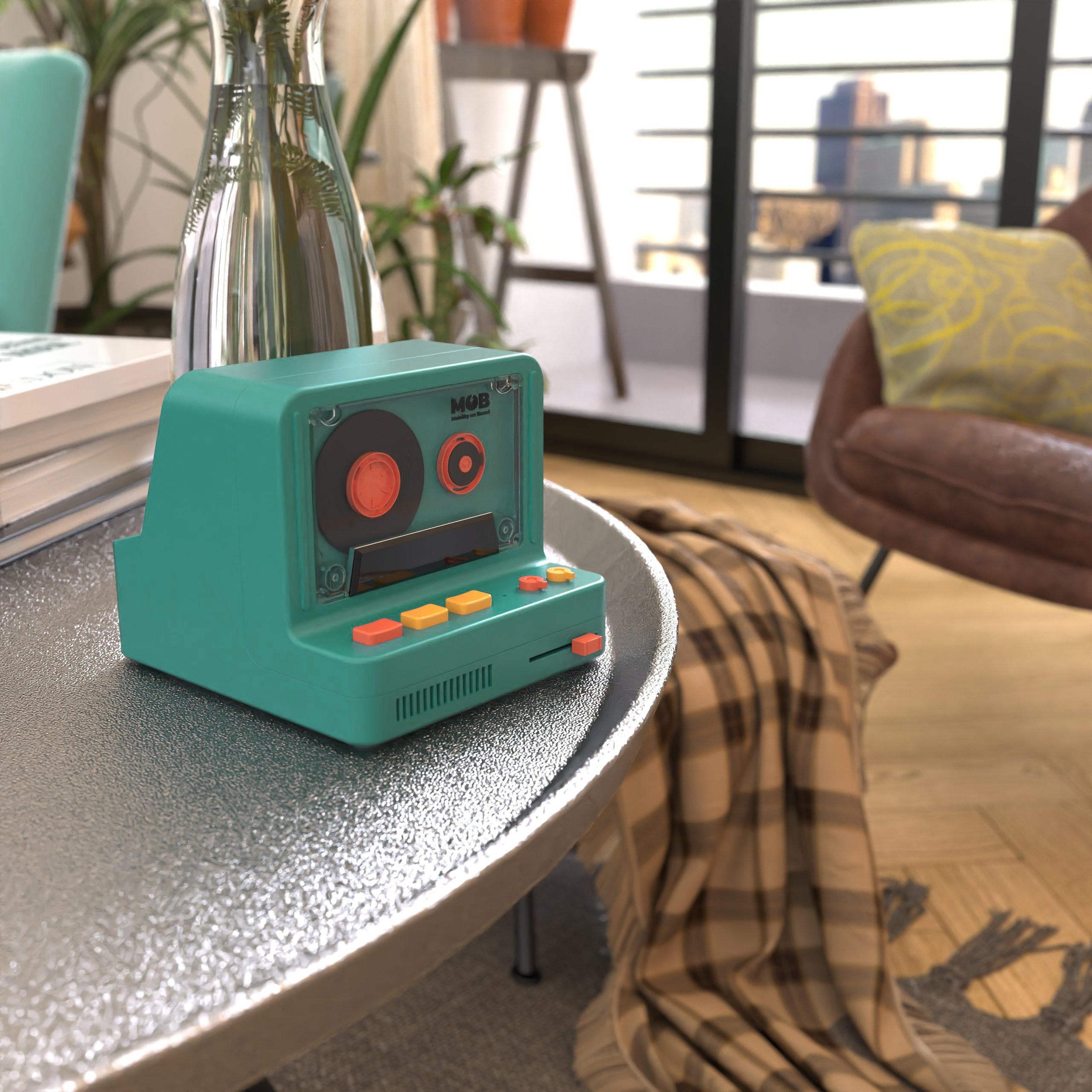 MOB - RS-80 Bluetooth speaker - Blauw