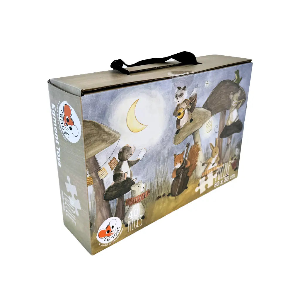 Egmont Toys - Puzzel bosmuzikanten (40 stukjes)