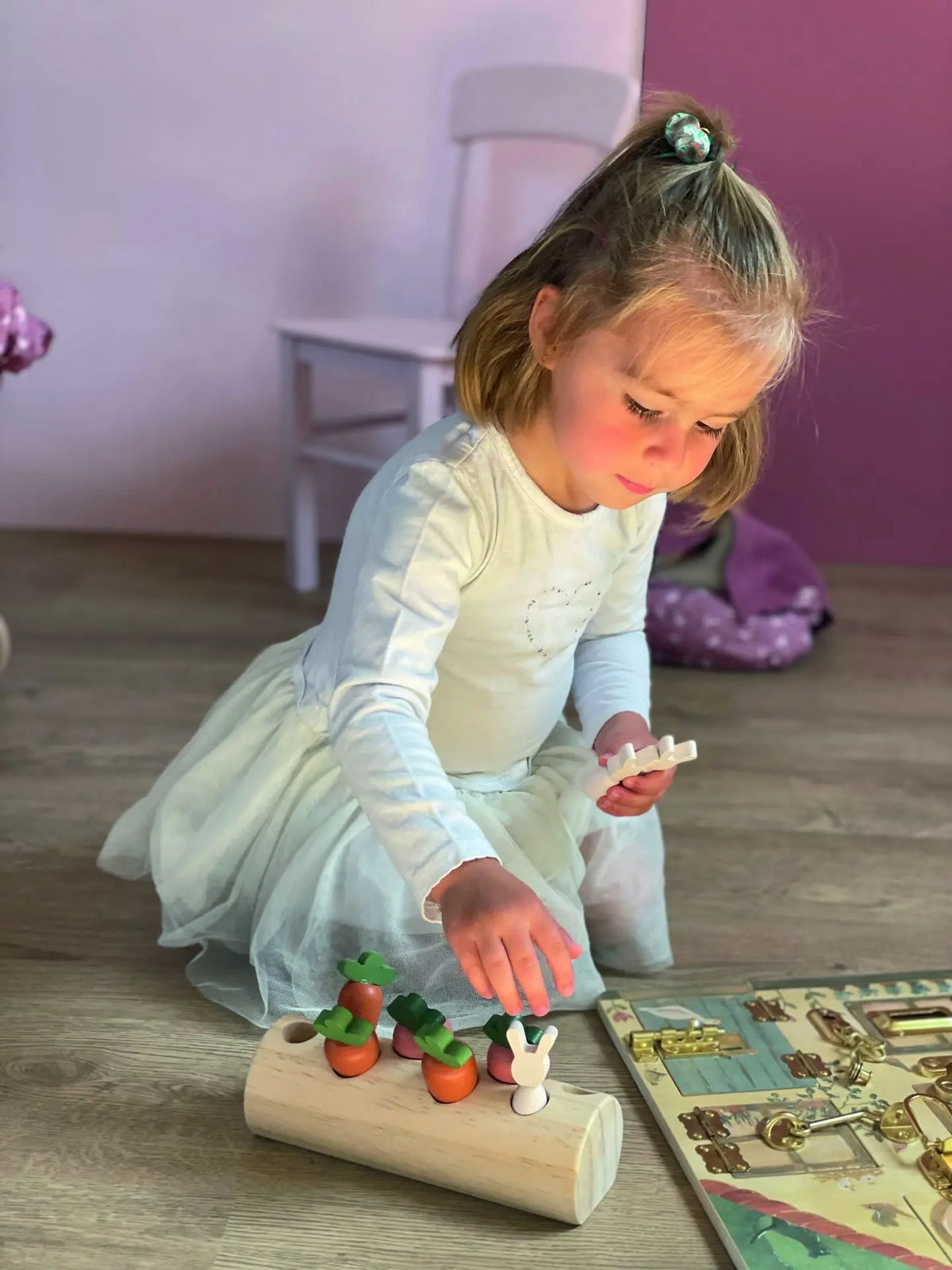 Egmont Toys - Boomstam konijn en groenten