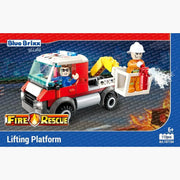 BlueBrixx - Brandweer hefplatform (112 onderdelen) 6+ jaar