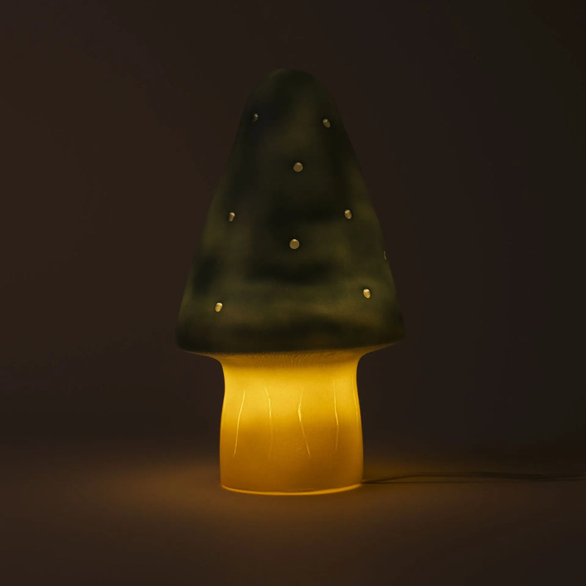 Egmont Toys - Lamp Paddenstoel Naturel Blauwgroen 15 x 28 cm - Heico
