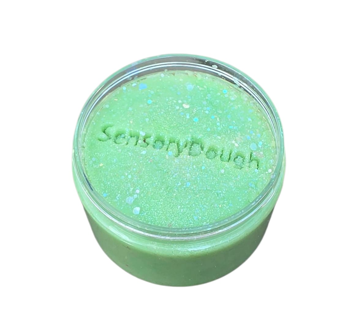 SensoryDough All About The Glitter — Groen