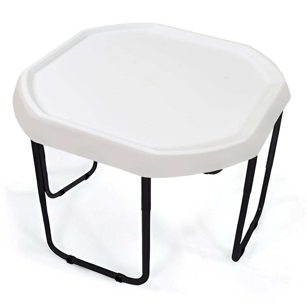 SET Tuff Tray Spot 100cm - Activiteitentafel Wit + antraciet verstelbaar onderstel