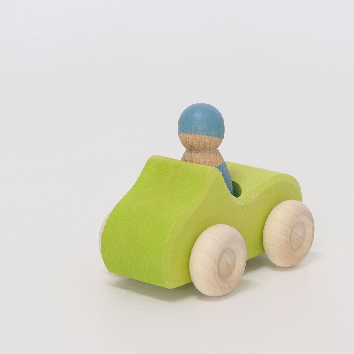 Grimm's - Klein houten cabrio auto groen