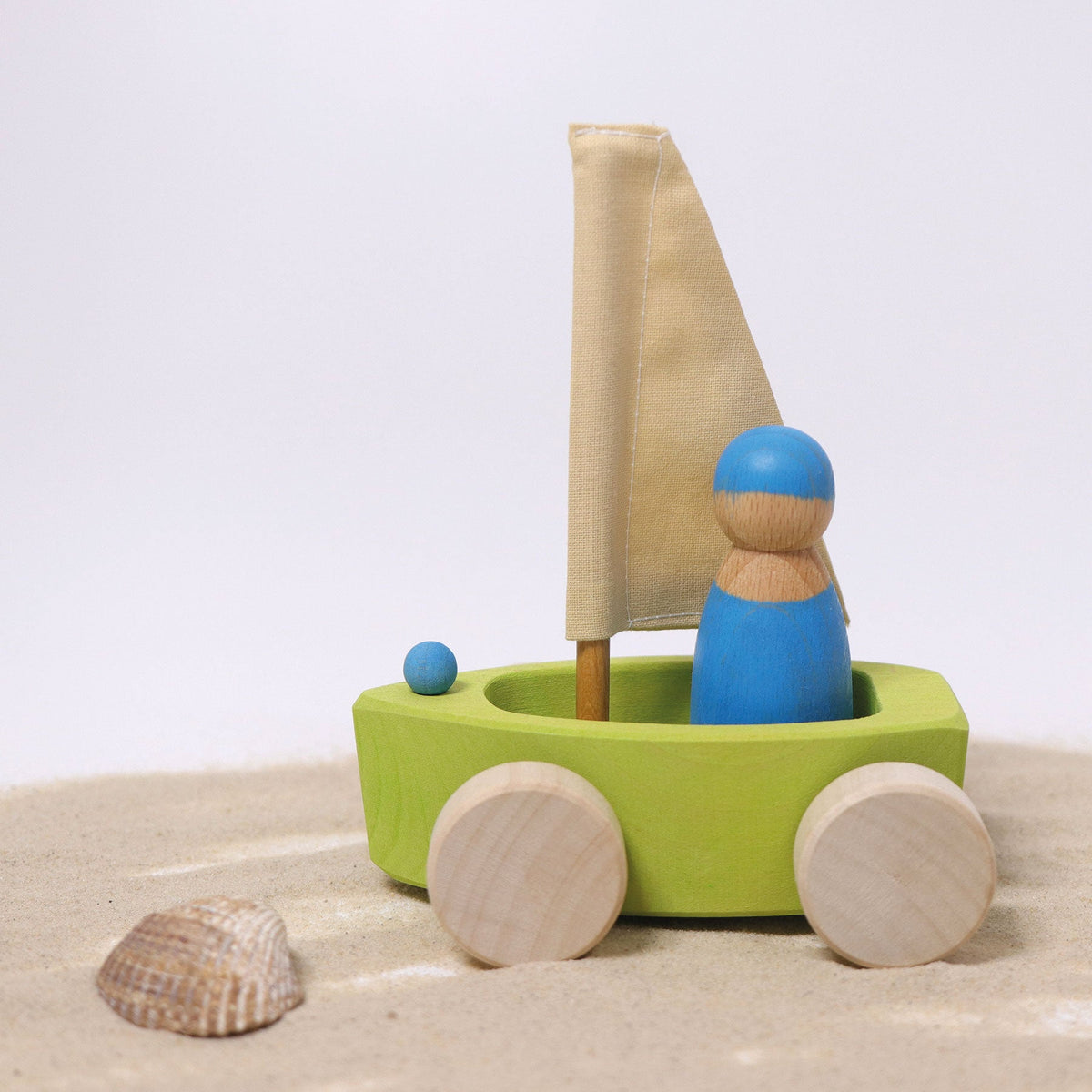 Grimm's - Kleine Strandzeilbootjes met Matrozen