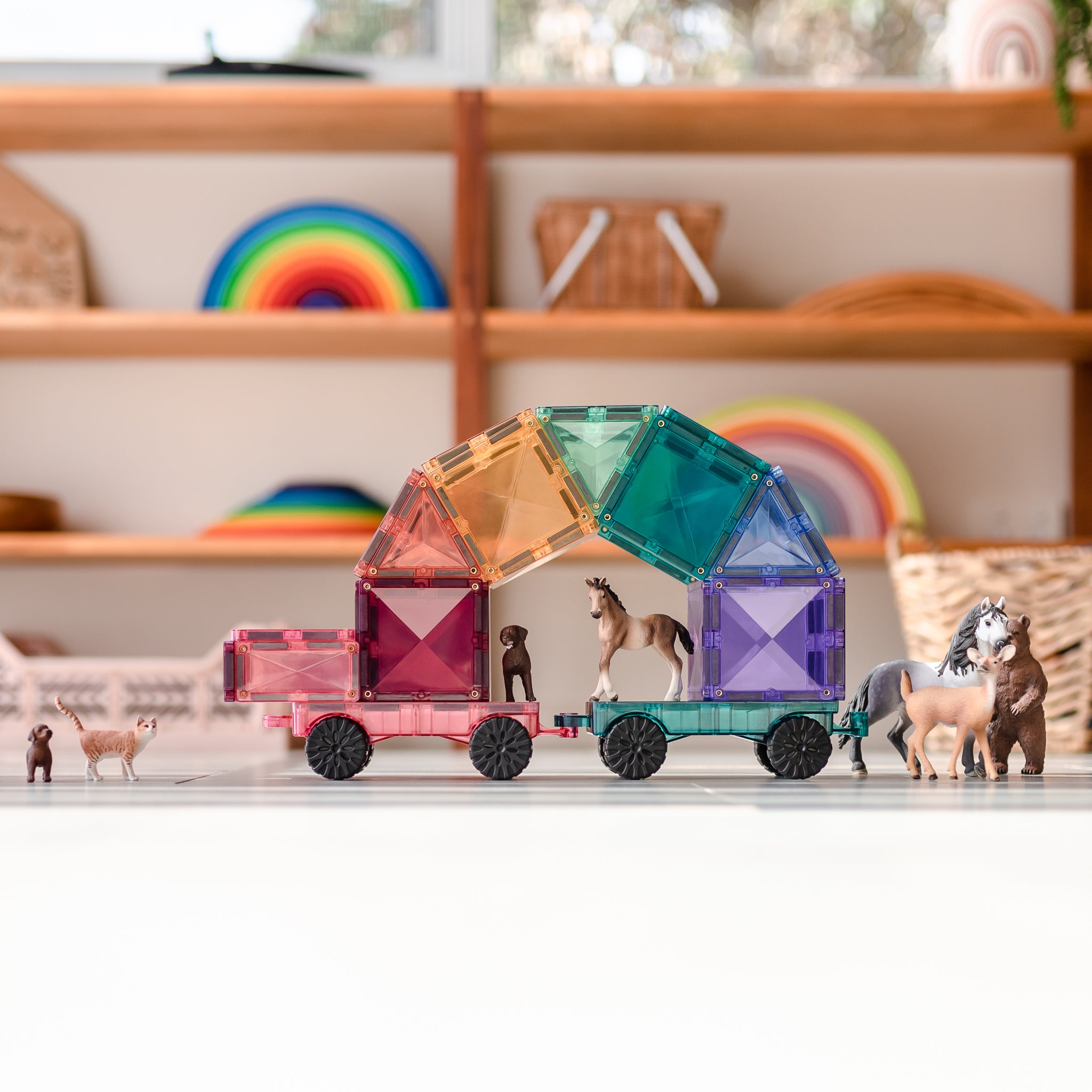 CONNETIX - Mega Pack Pastel 202 stuks - magnetisch constructiespeelgoed
