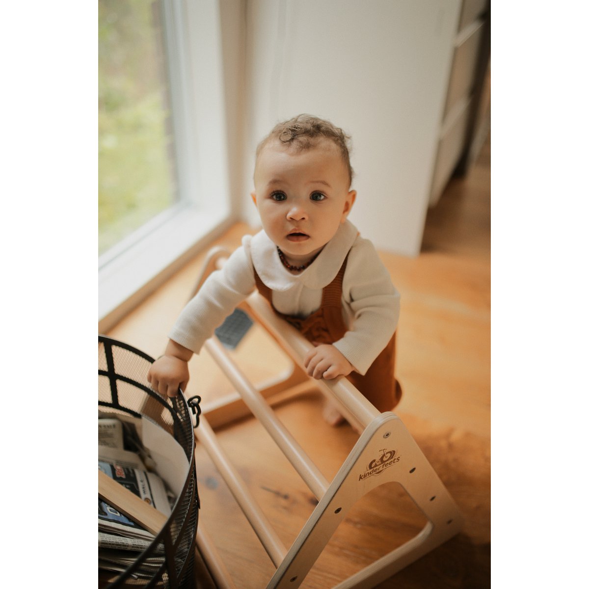 Kinderfeets - Pikler inspired houten klimrek 46cm