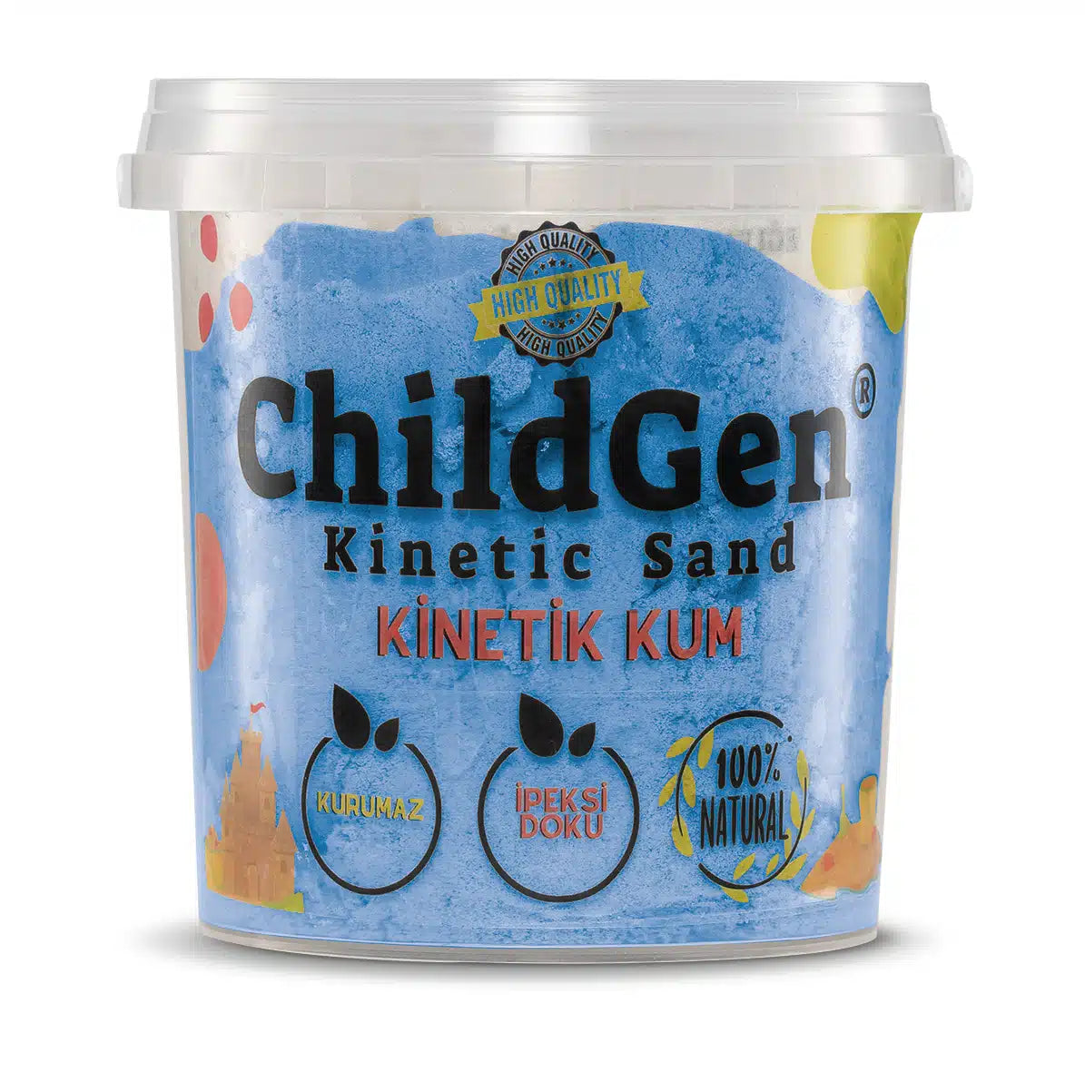 Childgen - kinetisch zand blauw 500gr