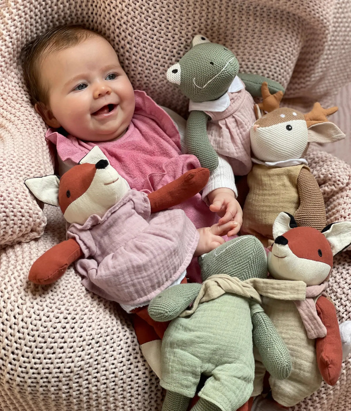 Egmont Toys - Paulette de kikker knuffel 30 cm