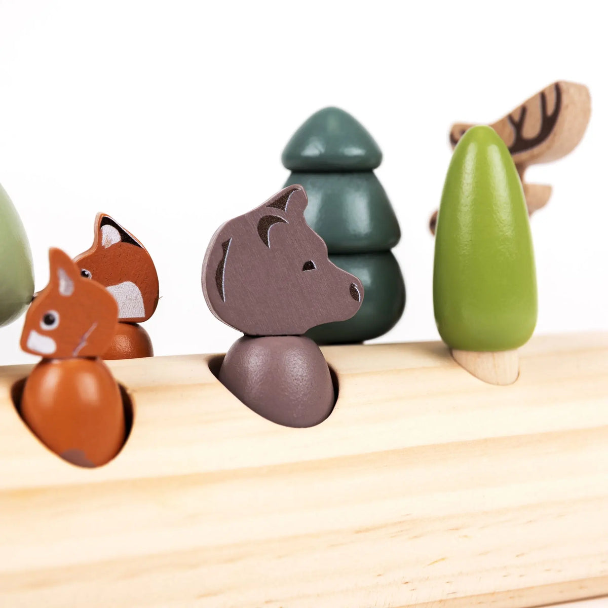 Egmont Toys - Bosdieren in een boomstam