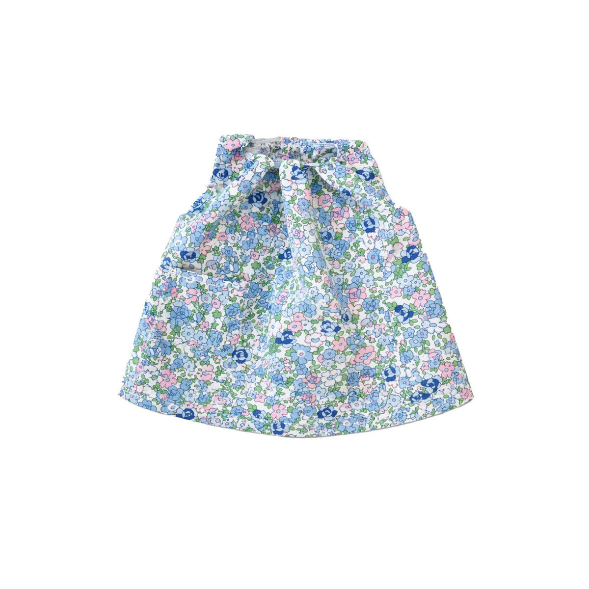 Dinkum Dolls - Florin Dress jurk blauw met bloemenprint