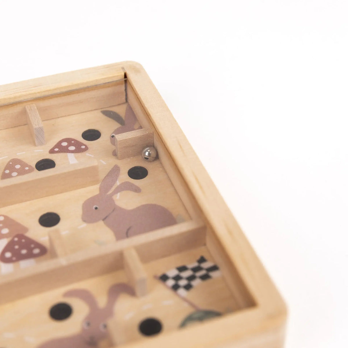 Egmont Toys - Mini houten doolhof - assorti, 1 stuks