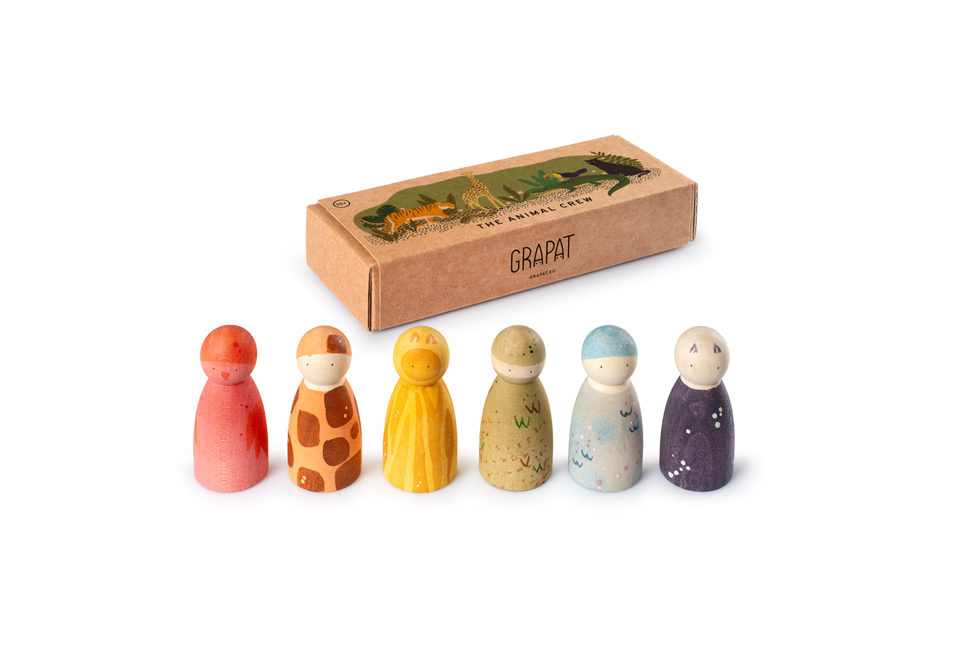 Grapat - De Dierenploeg (6 stuks)