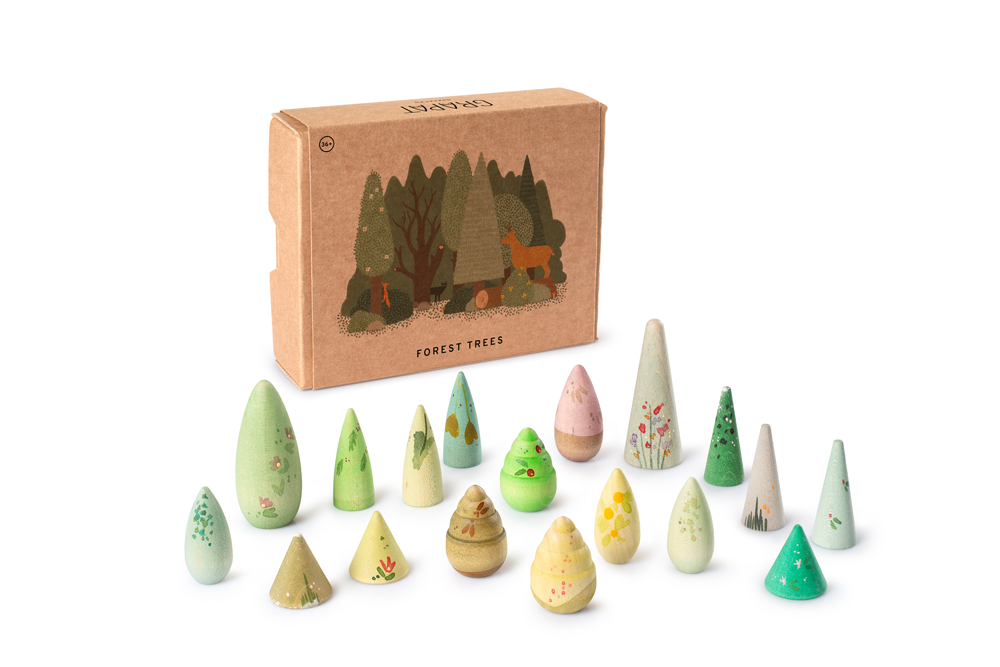Grapat - Bosbomen (18 stuks)