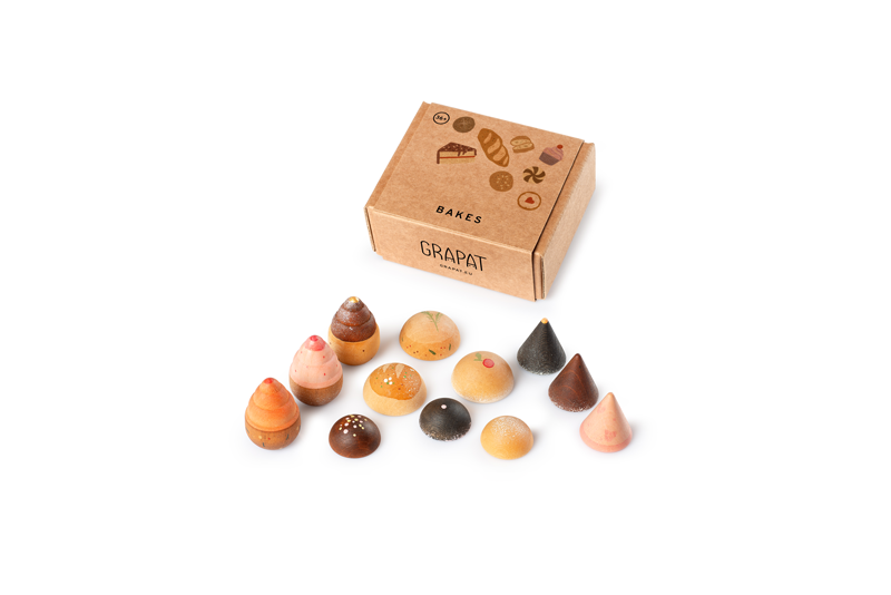 Grapat Gebakjes 12-delig
